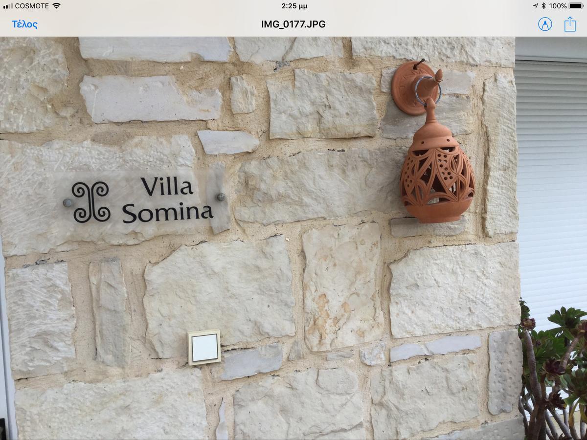Villa Nopigia Somina Kissamos Bagian luar foto